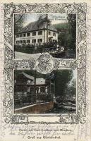 Gasthaus zum Hirschen um 1900