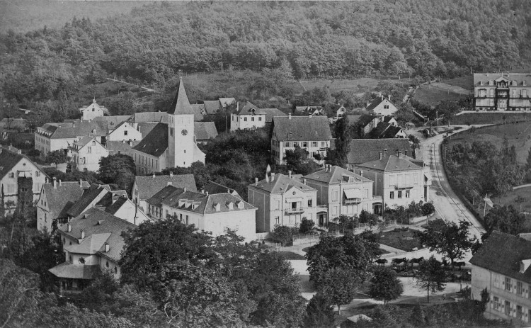 Blick von der Burg 1880