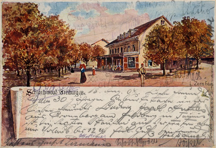 Restaurant Schwimmbad 1904