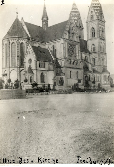 Herz-Jesu Kirche Rückansicht