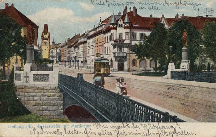 Eingang zur Kaiserstraße